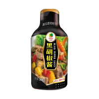 品高黑胡椒酱300g*5黑胡椒酱西餐牛排酱黑椒酱黑椒汁意面酱水煮菜蘸酱