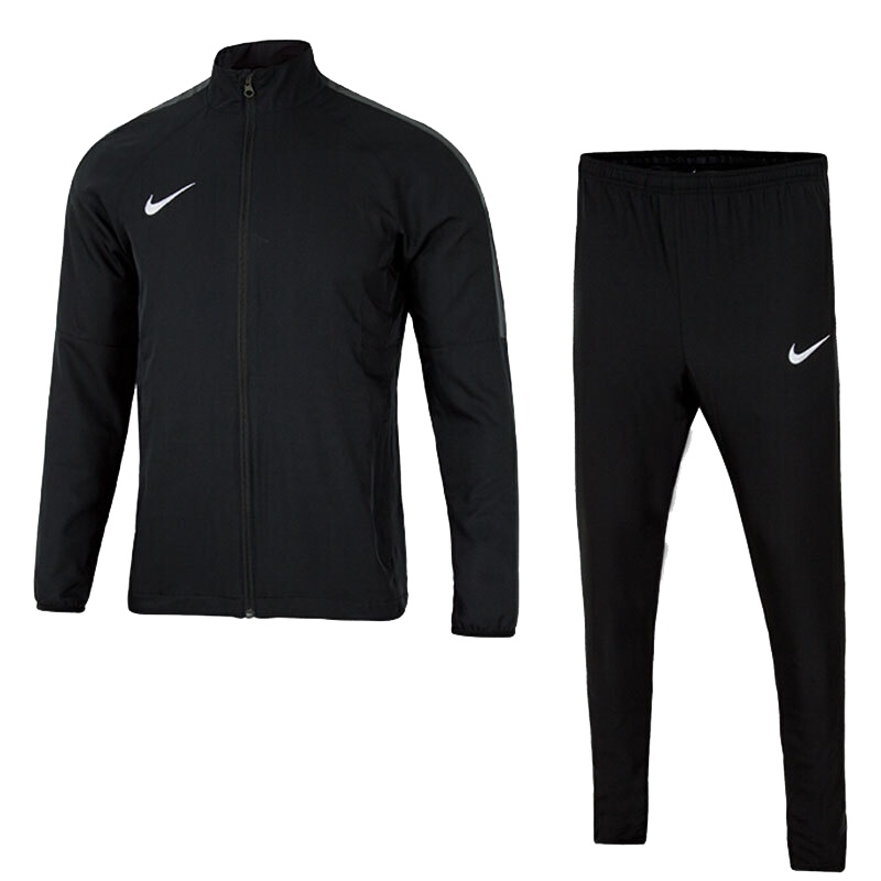 耐克（NIKE）男款运动休闲服两件套立领开衫夹克外套小脚长裤套装AO4551