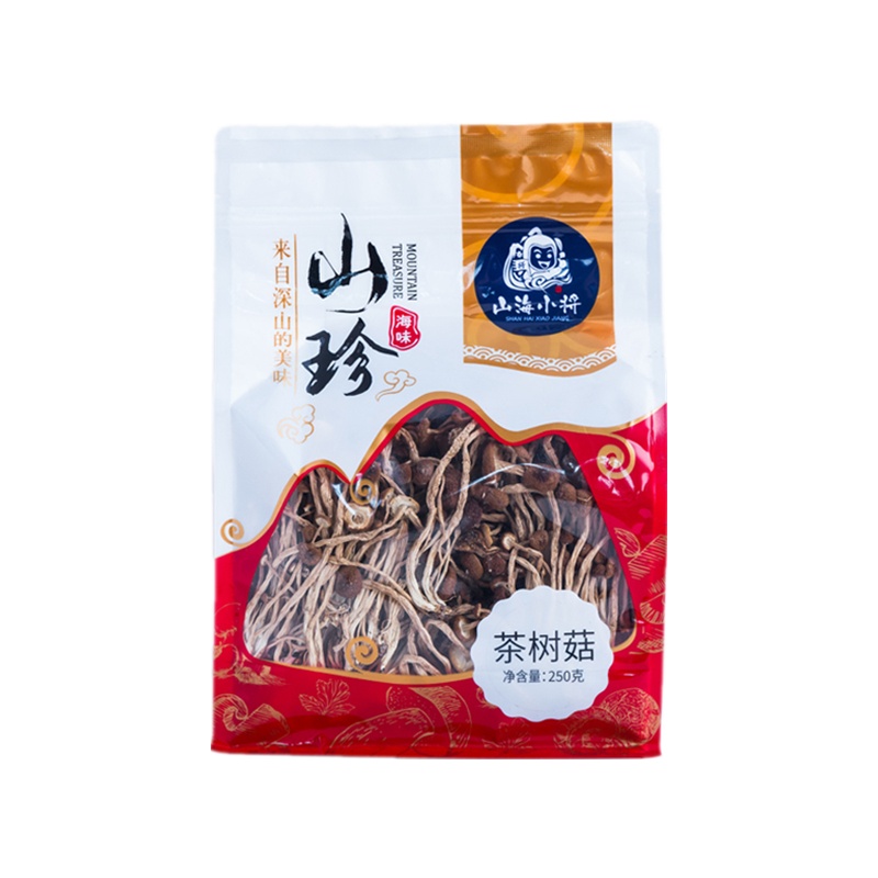 山海小将 特级茶树菇250g