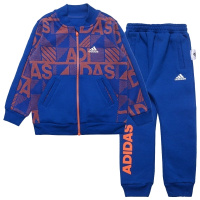 adidas kids 阿迪达斯儿童春季男婴幼童长袖休闲运动套装CV5362