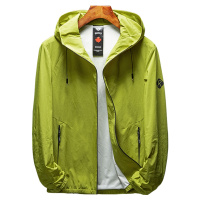 雅鹿男装夏季休闲连帽男士夹克薄款男士防晒衣S04FCJA19629G2