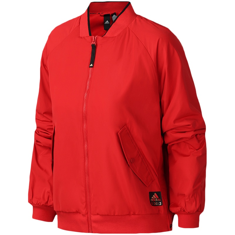 【自营】阿迪达斯女服外套夹克CNY立领摇粒绒休闲运动服FU6236