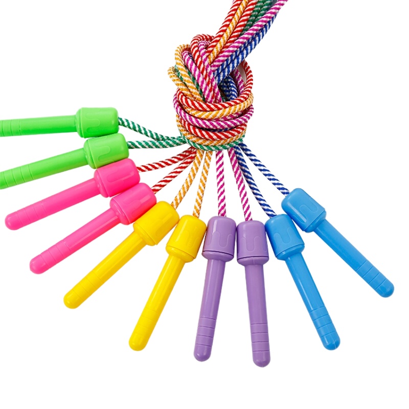 小学生2.8米跳绳混色