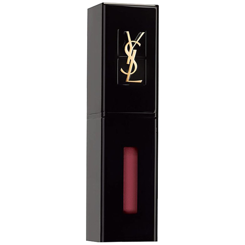 [国内专柜版 专柜礼袋 礼盒装]圣罗兰黑管唇釉5.5ml 黑管唇釉407# 玫瑰豆沙色 温柔气质 持色显白 赠定制礼盒