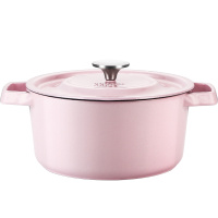炊大皇(COOKER KING)胭脂粉珐琅汤锅22cm T22ATQ5