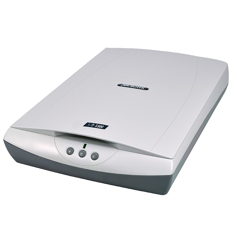 中晶(MICROTEK) XT1500 A4幅面5秒CCD高速高清平板式扫描仪