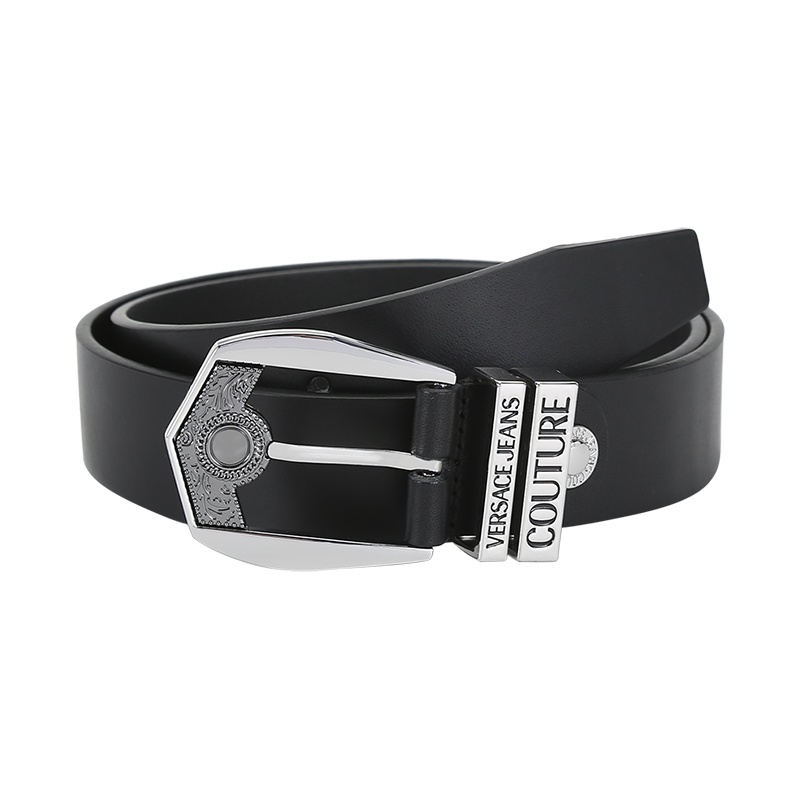 范思哲 VERSACE JEANS COUTURE 男士 皮革针扣式皮带腰带71YA6F19 72006