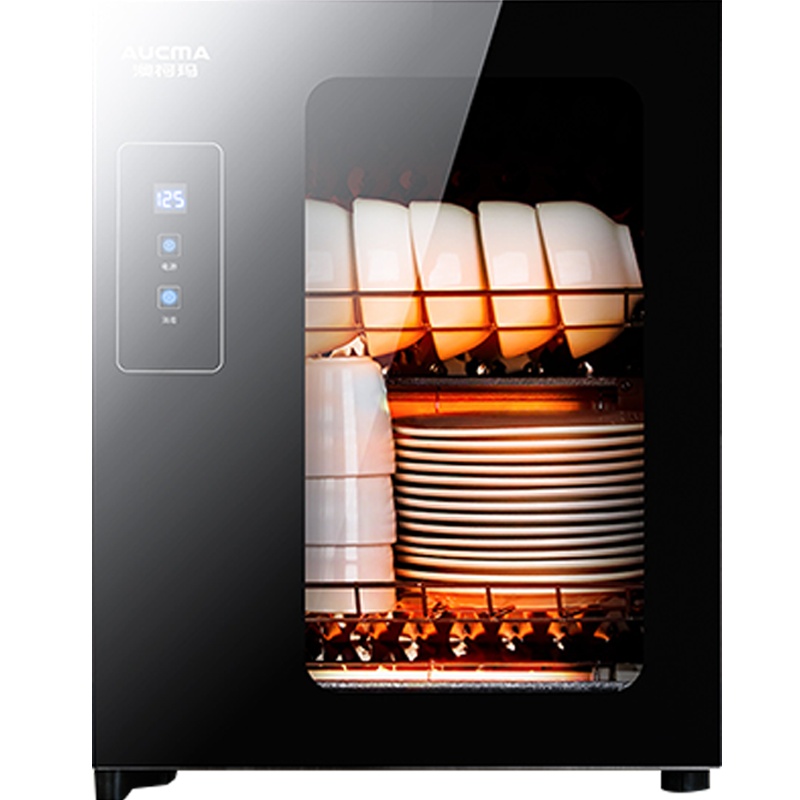 澳柯玛(AUCMA)消毒柜家用 小型 高温立式 迷你单门台式碗柜 餐具茶杯碗筷厨房消毒碗柜RTP60H-GD