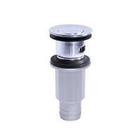 九牧 JOMOO 面盆下水器电镀卫浴配件翻板式下水器91116-1B-1