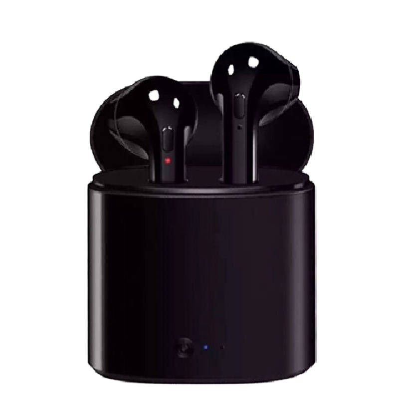 无线蓝牙耳机迷你双耳入耳式 支持所有手机通用苹果oppo华为vivo 黑色 单耳（左右随机发+数据线）