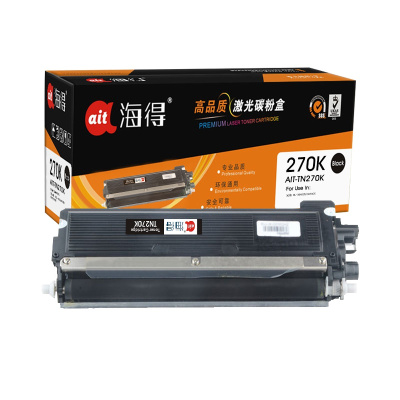 Ait海得 TN-270粉盒 专业版 AIT-TN270K黑色 适用兄弟 HL-3040CN 3070CN