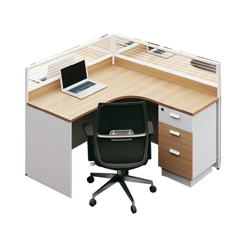 钜晟 办公桌1.4米单人位屏风板式电脑桌JS-P1403