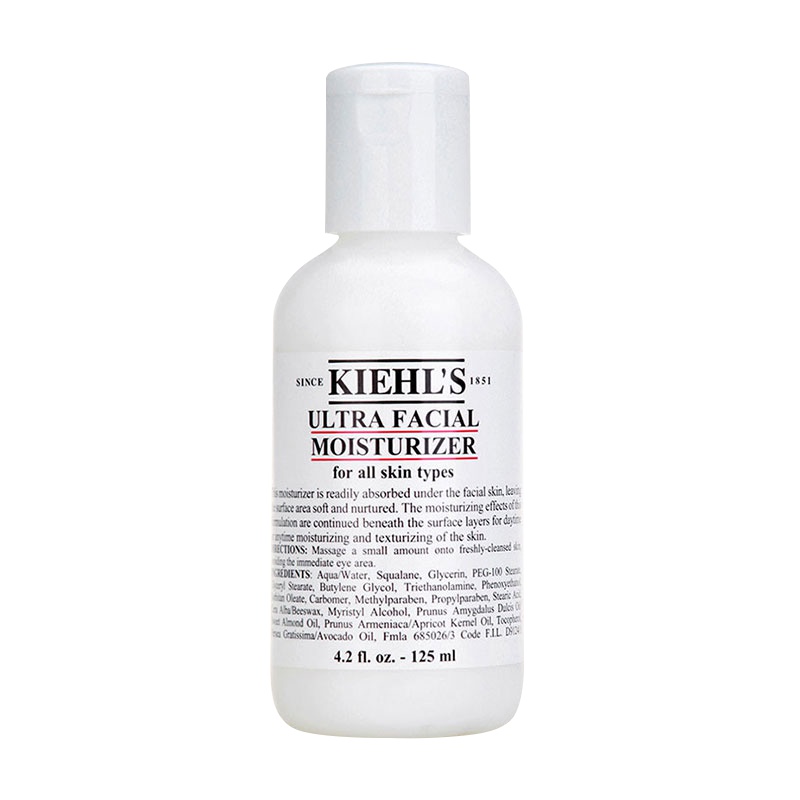 科颜氏(kiehl's)金盏花洗面奶爽肤水 高保湿面霜乳液 牛油果眼霜 白泥面膜精华 保湿补水 高保湿乳液125ml