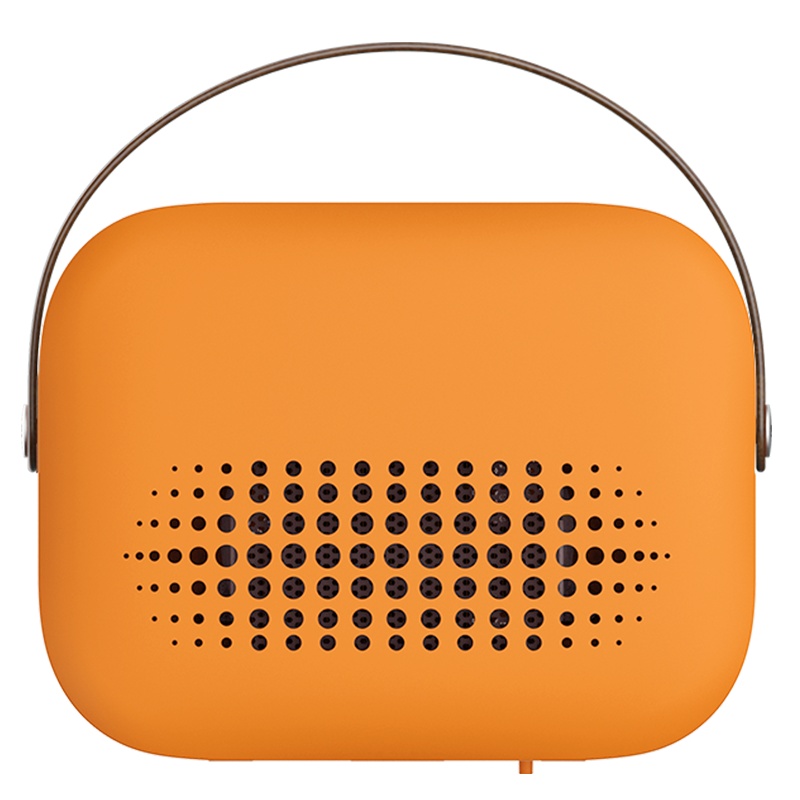 SIAU诗杭暖风机迷你小型家用节能时尚取暖器办公室桌面速热电暖炉-珊瑚橘