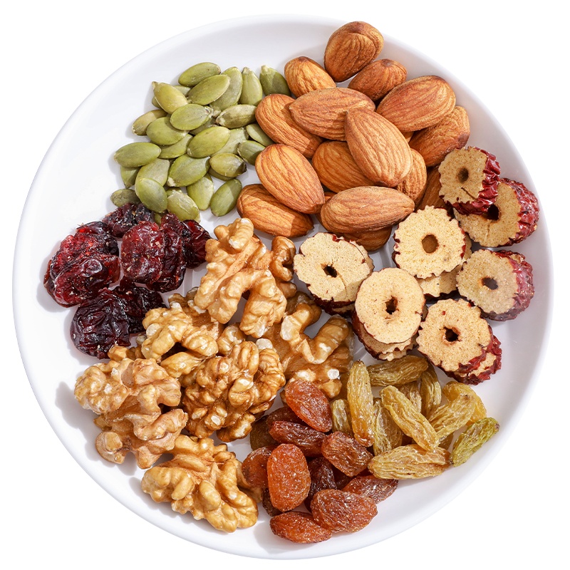 百氏兄弟 103g 8种混合干果仁儿童成人孕妇春节送礼坚果休闲零食组合大礼包 每日综合果仁混合坚果果干