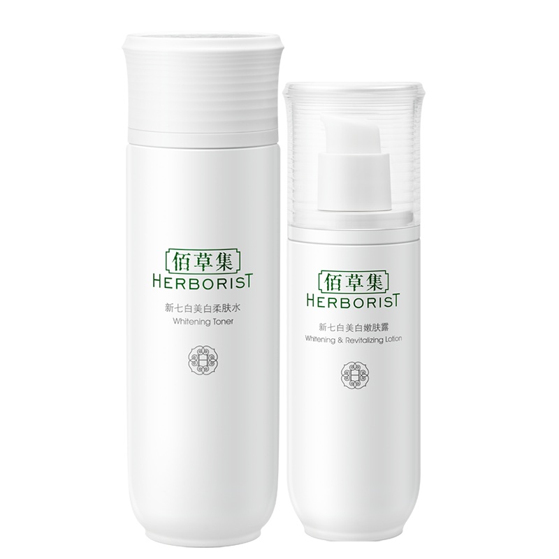 佰草集新七白套装(嫩肤露75ml+柔肤水150ml)