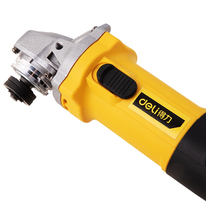 得力(deli) DL6371 角磨机多功能切割机角向磨光机手磨机家用打磨机后置开关抛光机