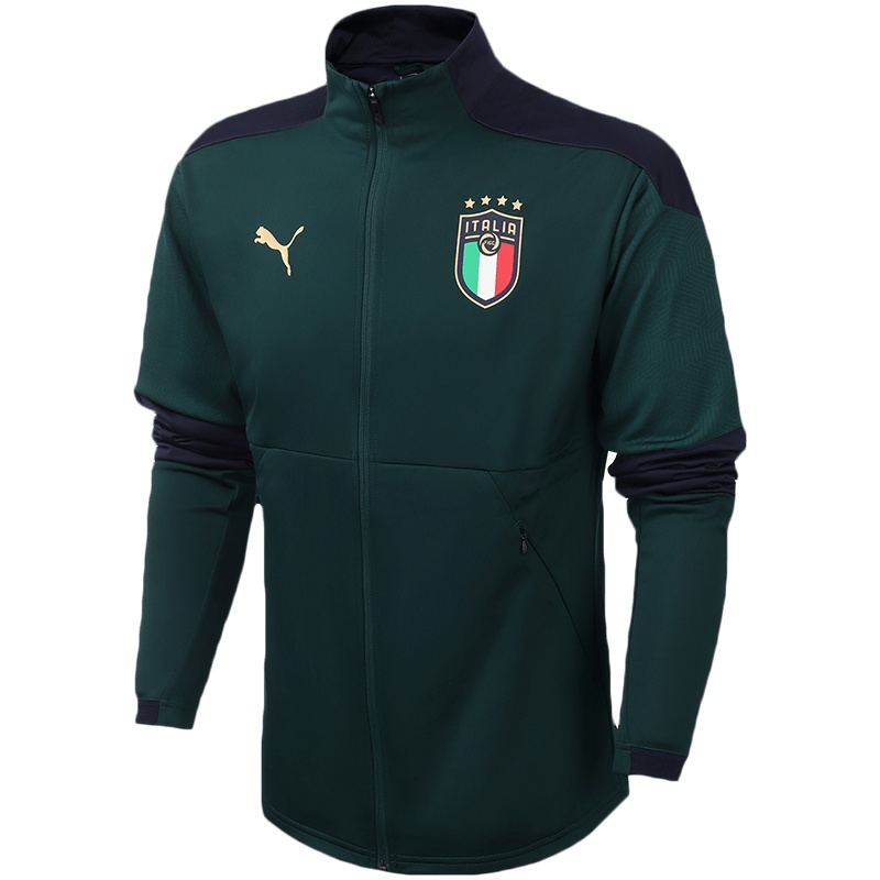 PUMA彪马男装运动服休闲针织立领外套757214