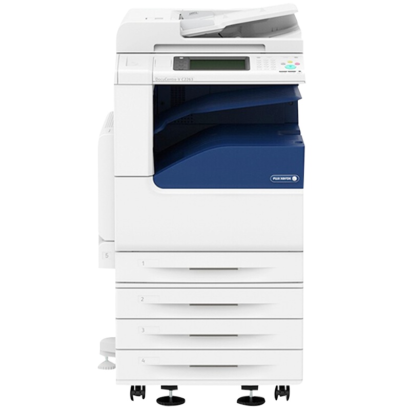 富士施乐DC-V C2265 CPS 4Tray 彩色多功能办公复印机 双面输稿器+双面器+四纸盒