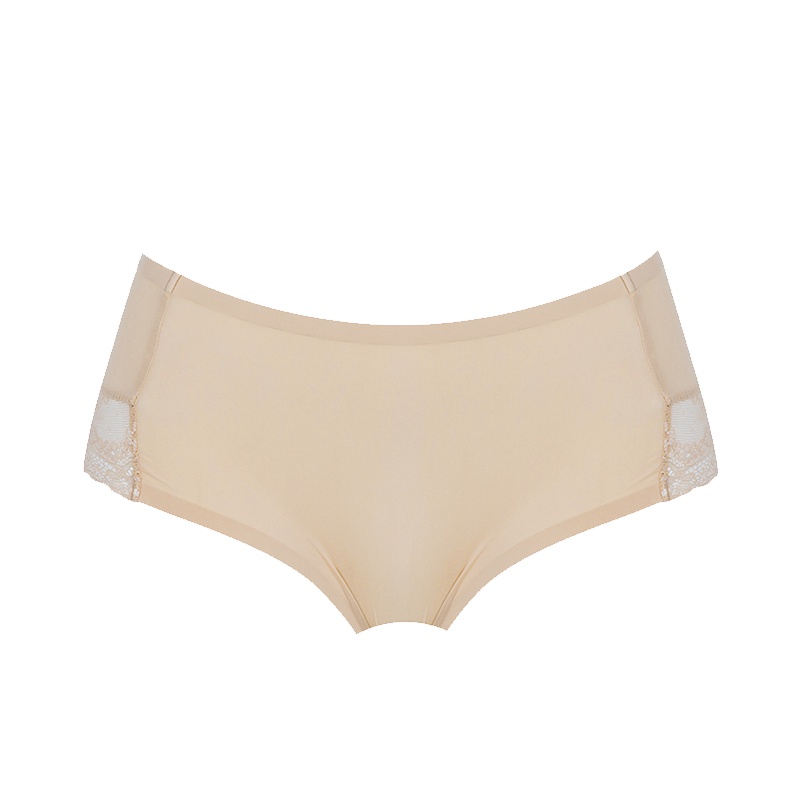 古今旗下 舒适蕾丝轻薄棉质透气短裤头中低腰三角裤女1HT815