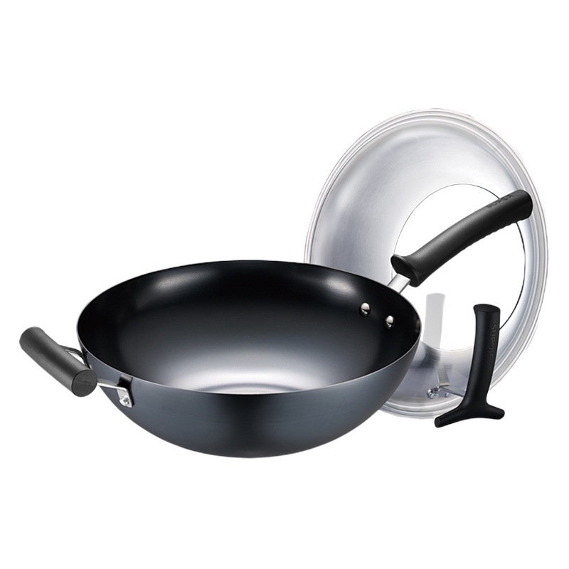 苏泊尔SUPOR臻铁真不锈炒锅.可立盖FC32H7 It