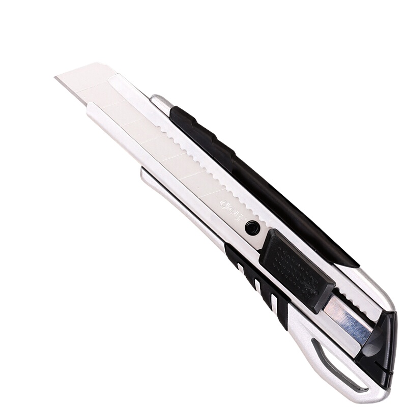 得力2057大号合金美工刀+1盒刀片