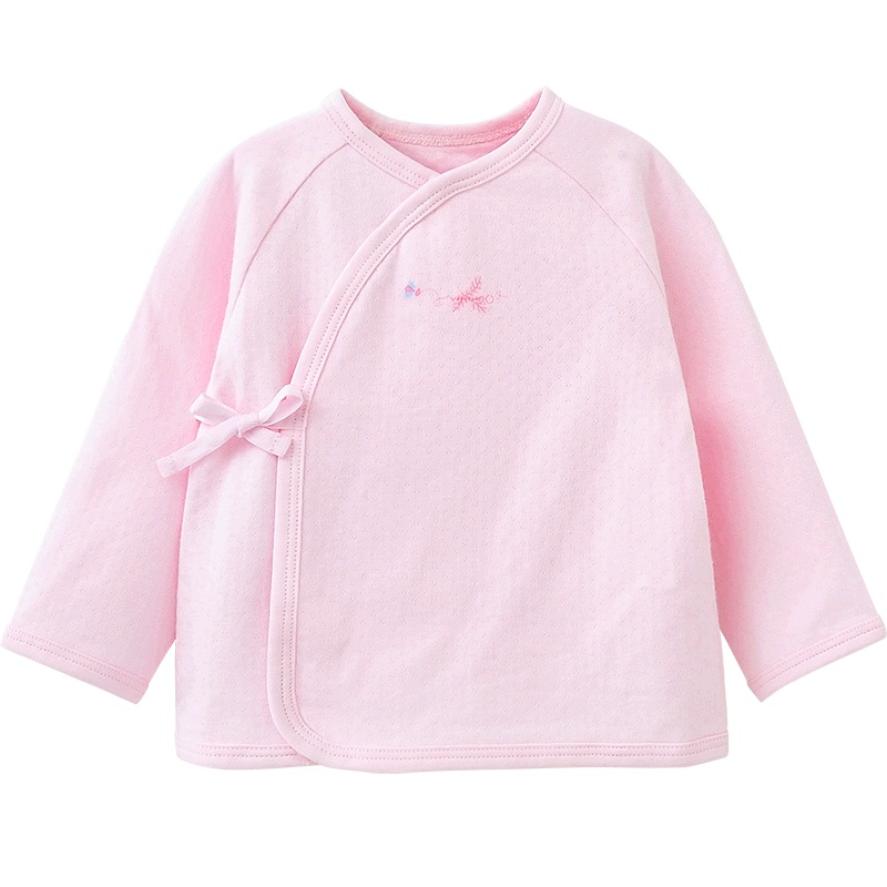 英氏纯棉新生儿和袍上衣开裆裤 男女宝美国棉174541