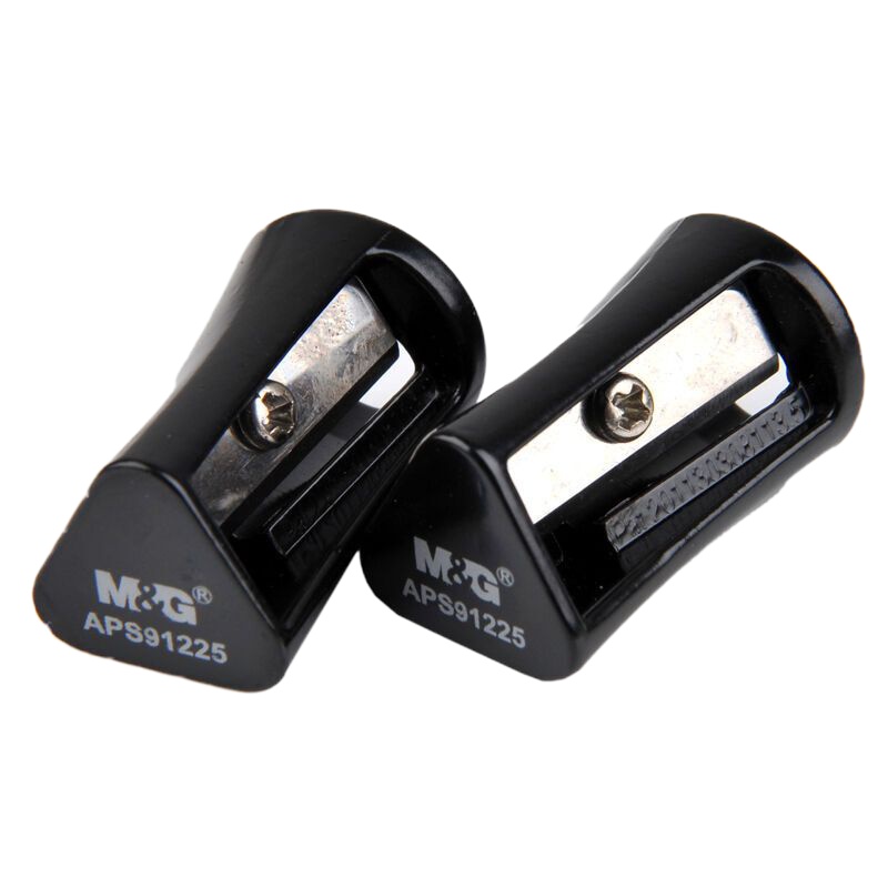 晨光金属卷笔刀削笔器转笔刀小学生用削铅笔刀笔刨消笔器铅笔剥迷你小刀 金属一盒25个装91225