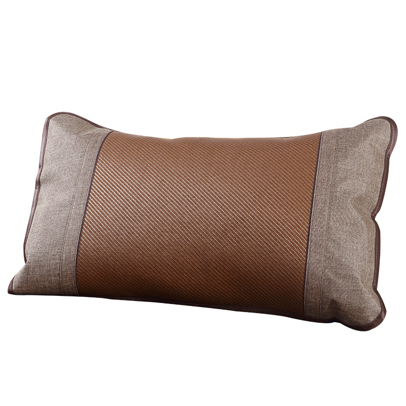 老席匠 凉席枕套 单个藤席夏凉枕席套 冰雅枕套单个装