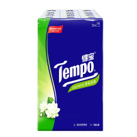 得宝(Tempo) 手帕纸 迷你4层*36包(茉莉花味)