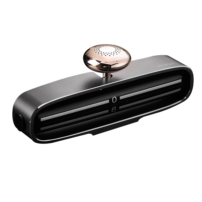 洛克(ROCK)停车牌挪车电话号码牌汽车电话号码挪车牌车载电话号码牌香薰隐藏式手机号码牌红色