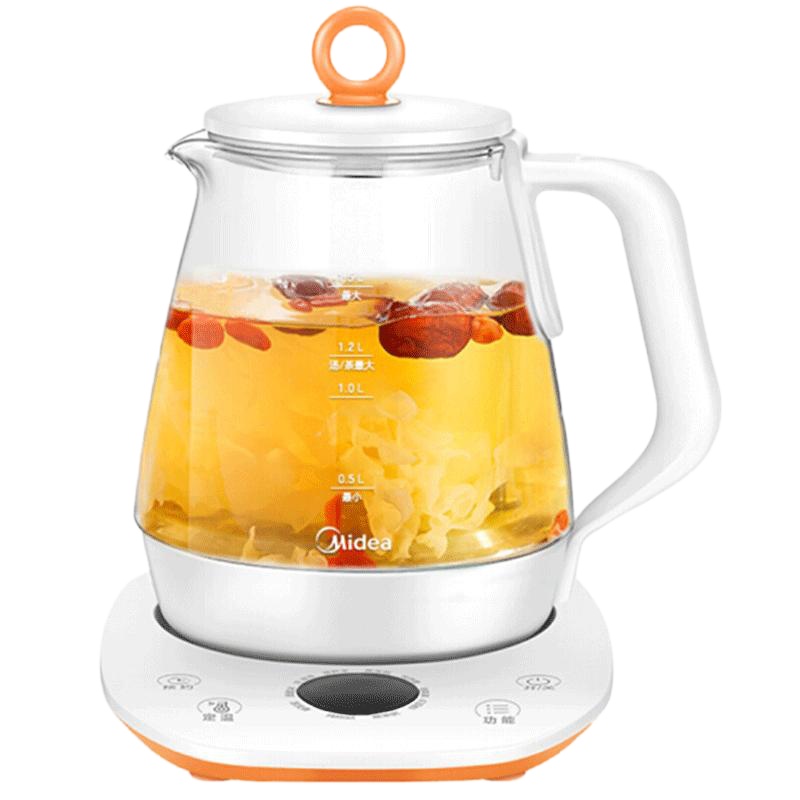 美的(Midea) 养生壶WGE1506c 多段控温 电热水壶煮茶花茶壶MK-GE1506电水壶