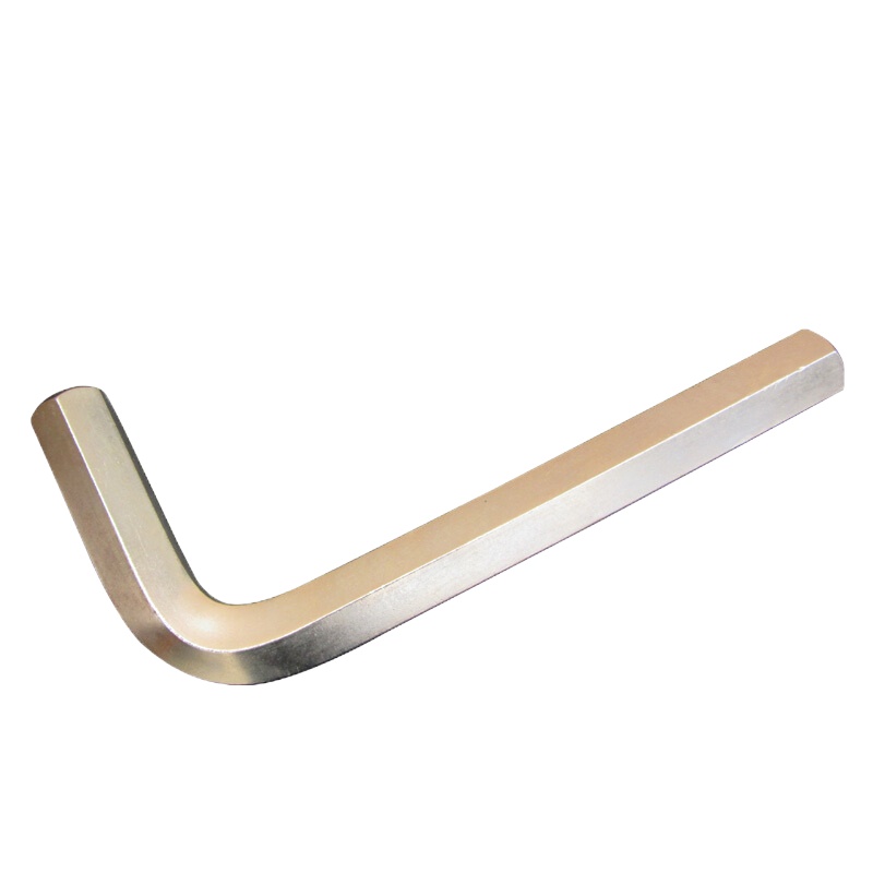 长城(THE GREAT WALL)6mm 50只装 长城精工镀镍标准 内六角扳手 六棱螺丝刀 331106