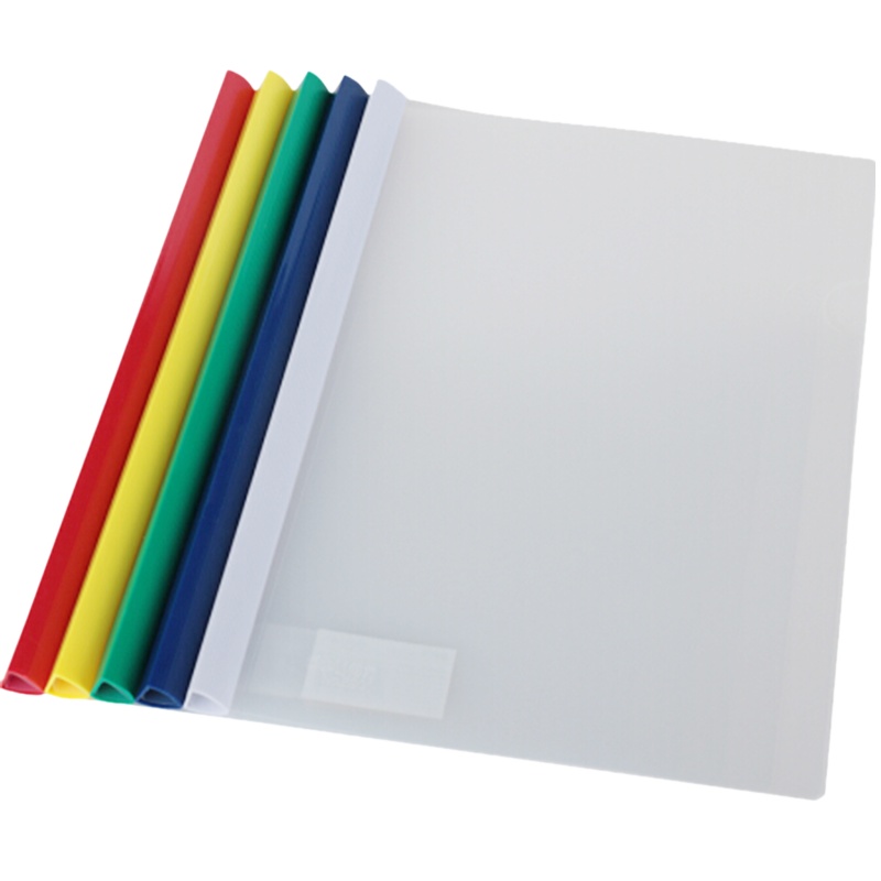 得力 5901 A4加宽加厚15mm抽杆夹文件夹 拉杆夹资料简历夹(混色)随机发货(只)