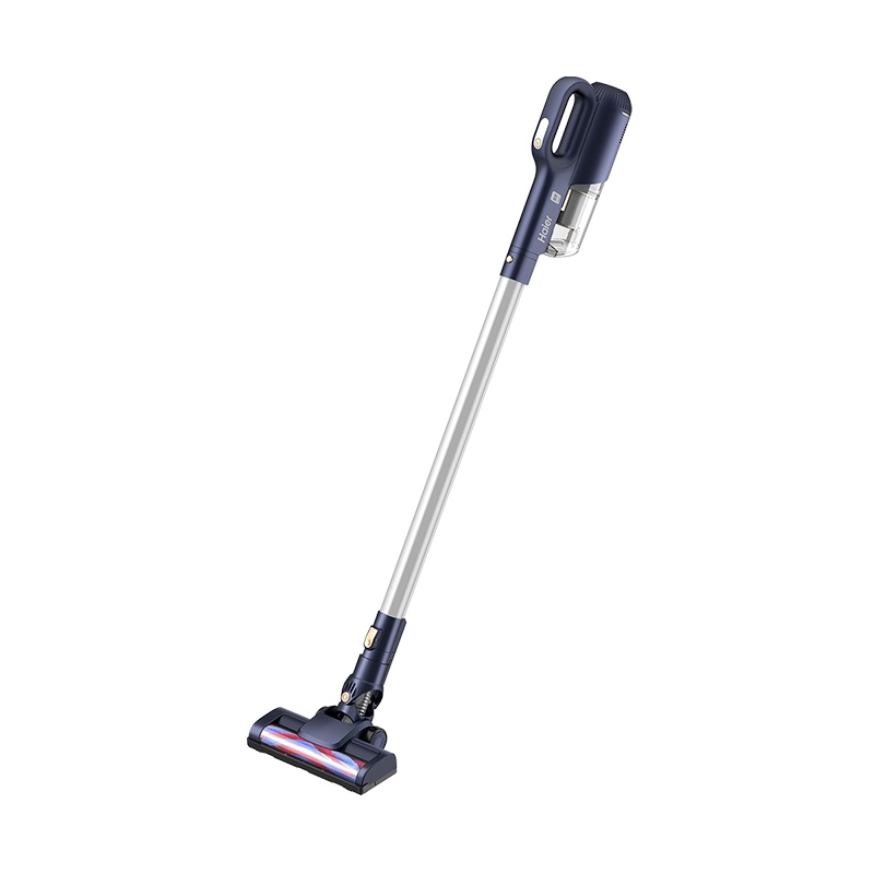 海尔无线手持吸尘器HZ-G191BS晶釉蓝 双电机吸力 四重精细过滤