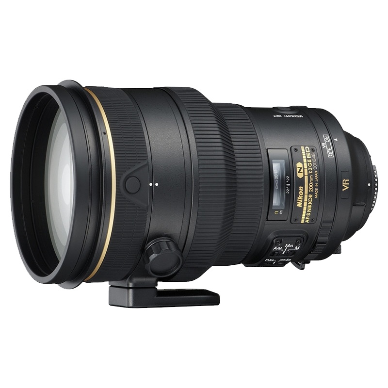 尼康(Nikon) AF-S 200mm f/2G ED VR II 尼康卡口 52mm口径 远摄定焦镜头