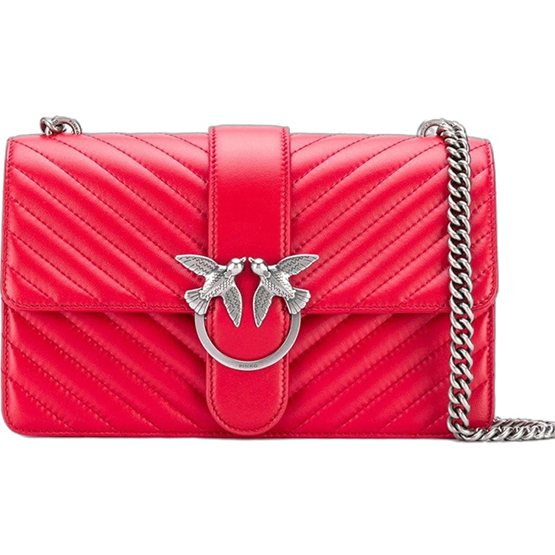 [直营]品高(PINKO)Love系列 牛皮 燕子包链条包女士单肩包斜挎包 女包