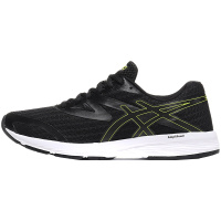 ASICS亚瑟士男子跑步鞋AMPLICA入门运动鞋T825N-001 T825N-001黑色+黃色