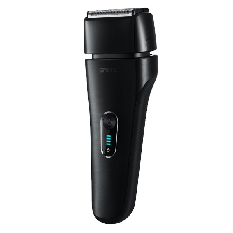 须眉四刀头黑色剃须刀