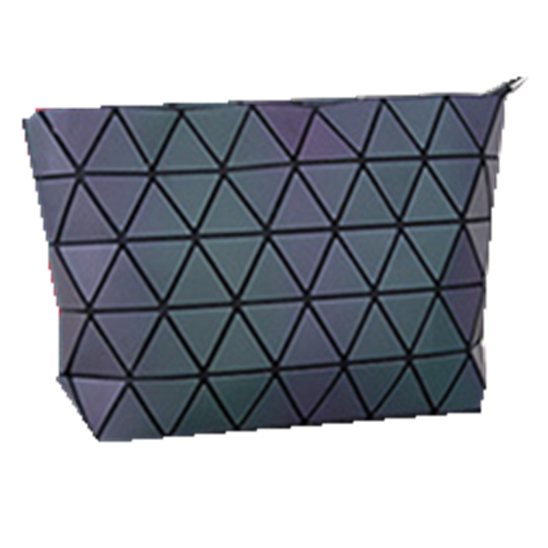 菱格三宅世家(MVO MVO LGSZSJ)闪电不规律菱形夜光女单肩包 日韩时尚炫彩链条斜挎包