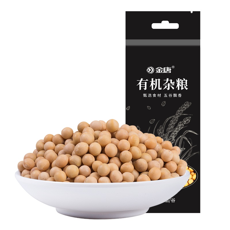 金唐(KTANG)东北有机黄豆420g 东北特产大豆豆浆豆五谷杂粮豆