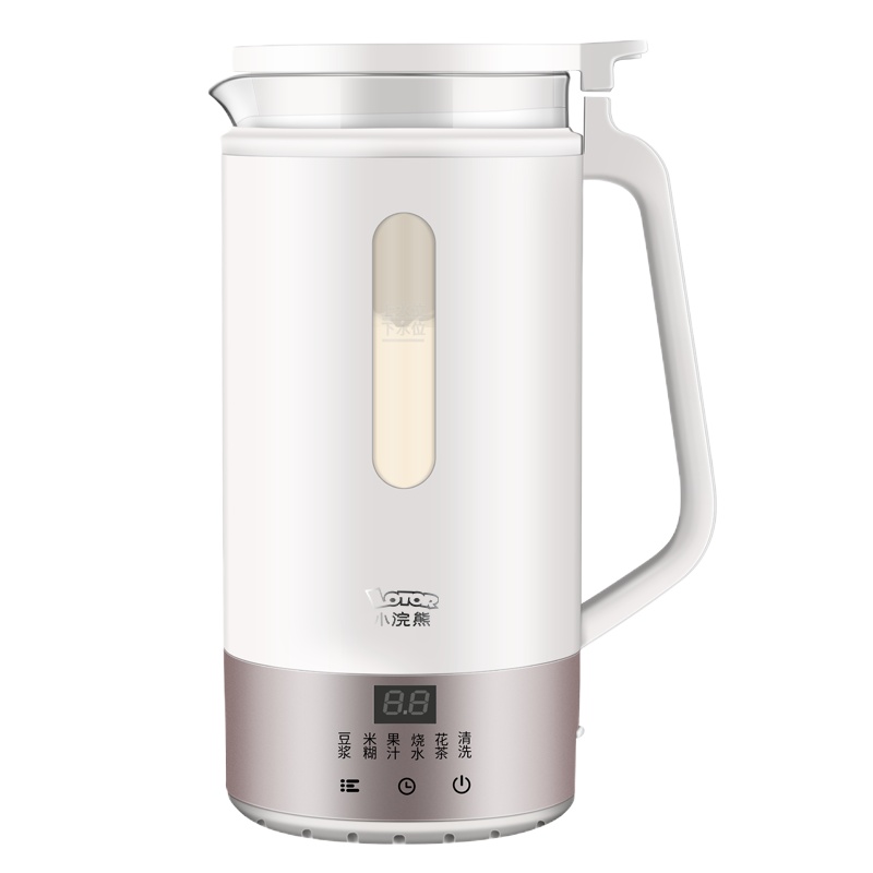 小浣熊迷你豆浆机静音家用破壁小型免过滤全自动免煮智能1一2单人