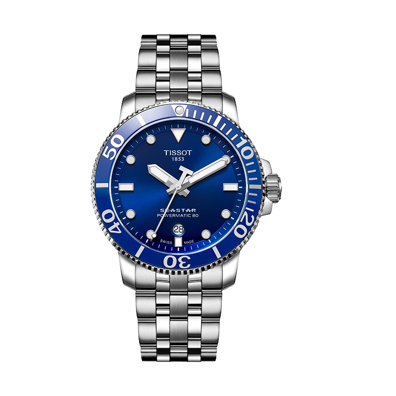瑞士（TISSOT）天梭手表 海星系列 机械表男士T120.407.11.041.00