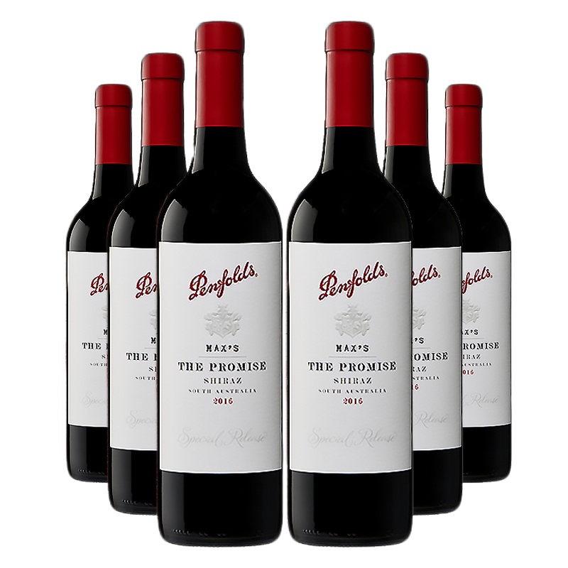 Penfolds奔富MAX'S承诺设拉子干红葡萄酒750ML(六瓶装)