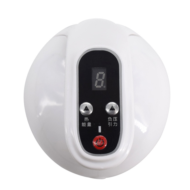 奥雅电动刮痧仪器拔罐经络疏通仪 （红+基础款插电即插即用2精油+穴位图）