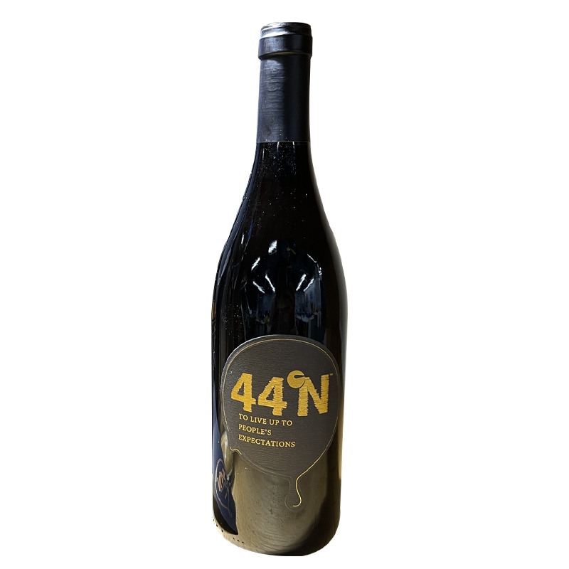 44°N精选干红葡萄酒礼箱750ML*6瓶/赠意大利水晶醒酒器