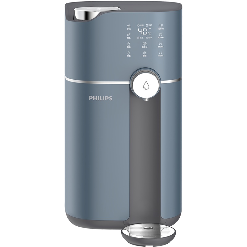 飞利浦(Philips)家用净水机净饮机台上免安装饮水机即热式直饮机家用台式即热直饮水机反渗透RO净水器 ADD6811
