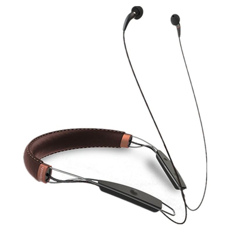 杰士(Klipsch) X12 Neckband颈挂式无线蓝牙动铁耳机 重低音发烧塞 棕色