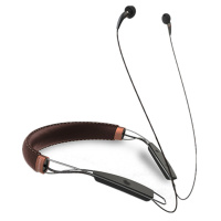 杰士(Klipsch) X12 Neckband颈挂式无线蓝牙动铁耳机 重低音发烧塞 棕色