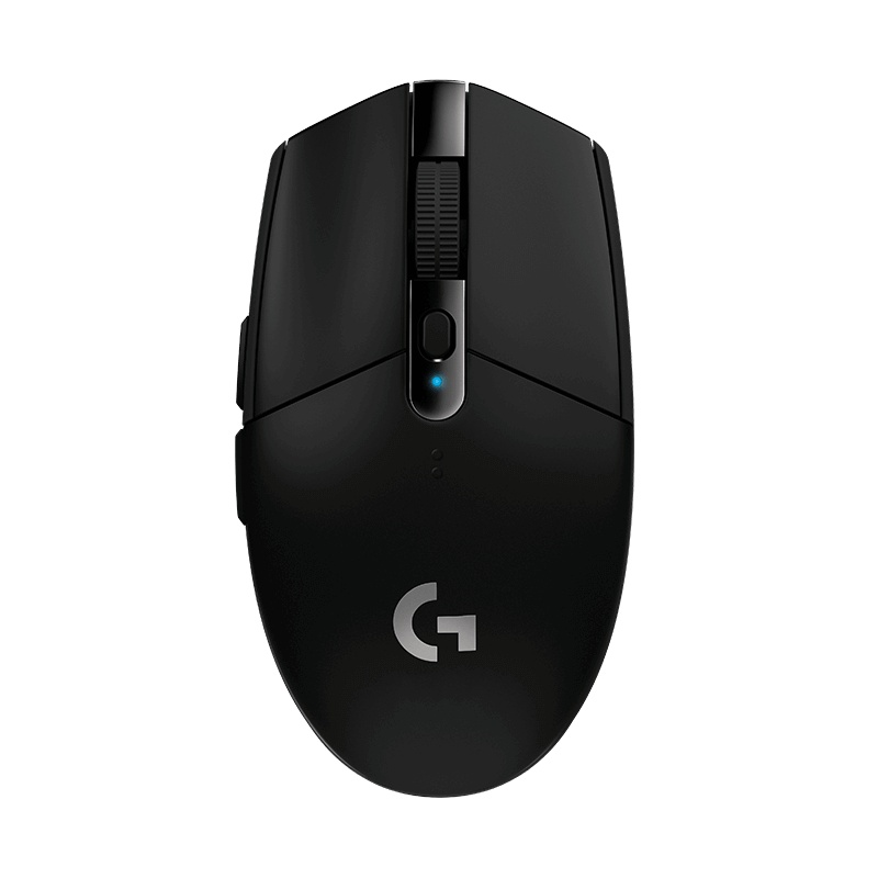 罗技（Logitech）G304电竞游戏无线鼠标USB接收台式机笔记本电脑通用正品原装便携绝地求生神器吃鸡宏APEX黑色
